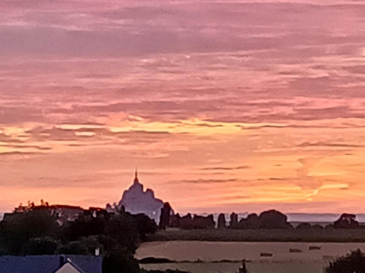Appartement Lu'Ermael Avec Vue Mont Saint Michel Courtils 外观 照片