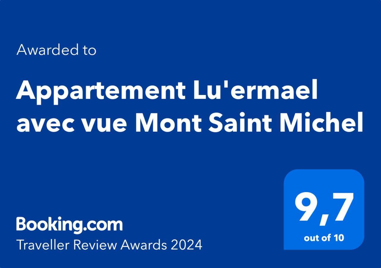 Appartement Lu'Ermael Avec Vue Mont Saint Michel Courtils 外观 照片