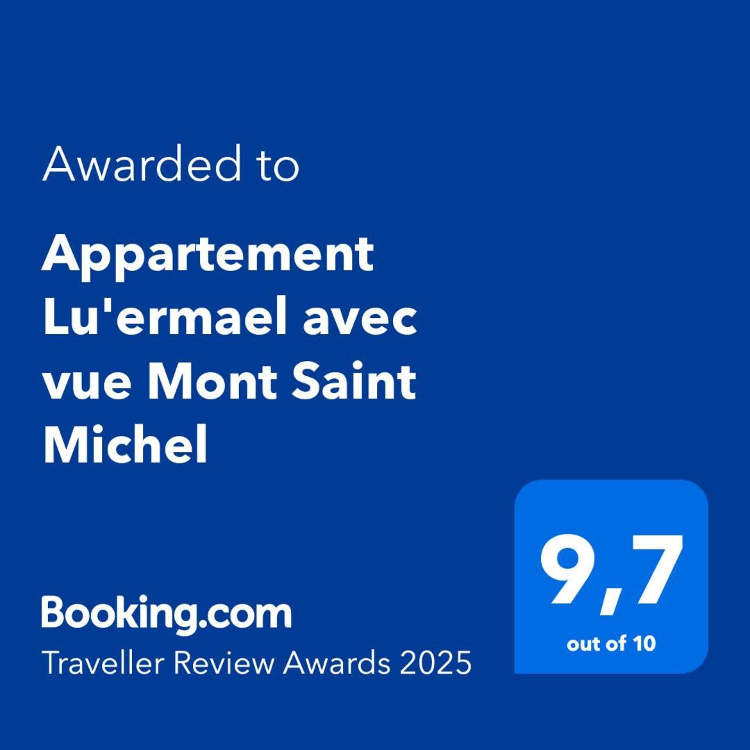 Appartement Lu'Ermael Avec Vue Mont Saint Michel Courtils 外观 照片